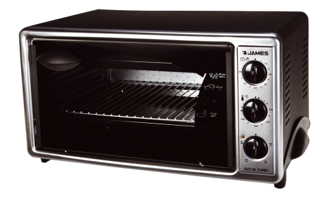 HORNO ELECTRICO JAMES HJTI-39 INOXIDABLE