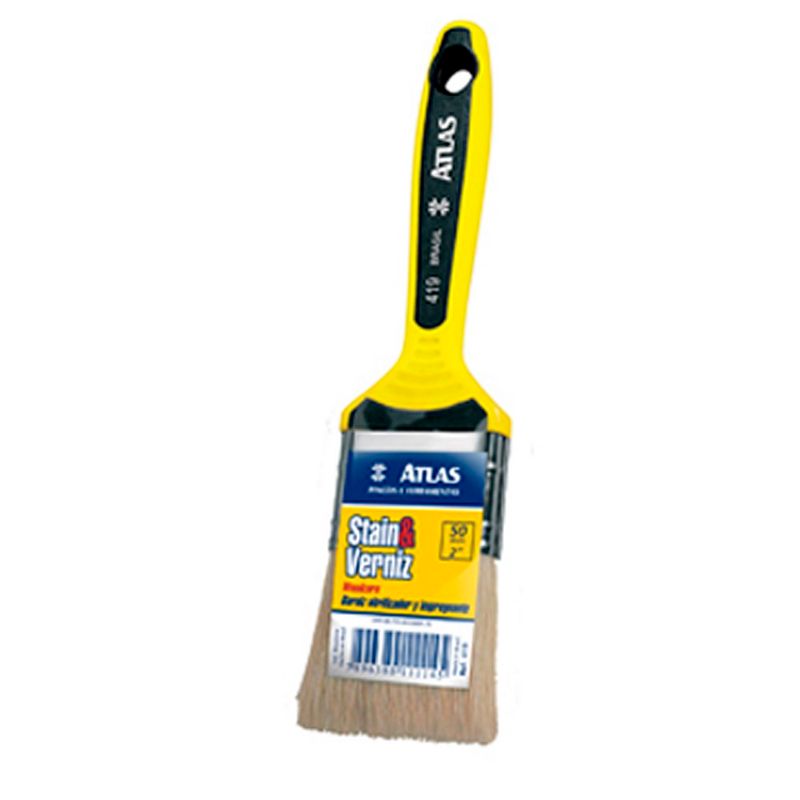 PINCEL ATLAS 419 4     PROFESIONAL AMARILLO NEGRO