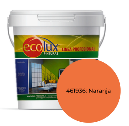 X 3.6 LT PROMET-LATEX INT/EXT. ECOLUX NARANJA 304 (461936)