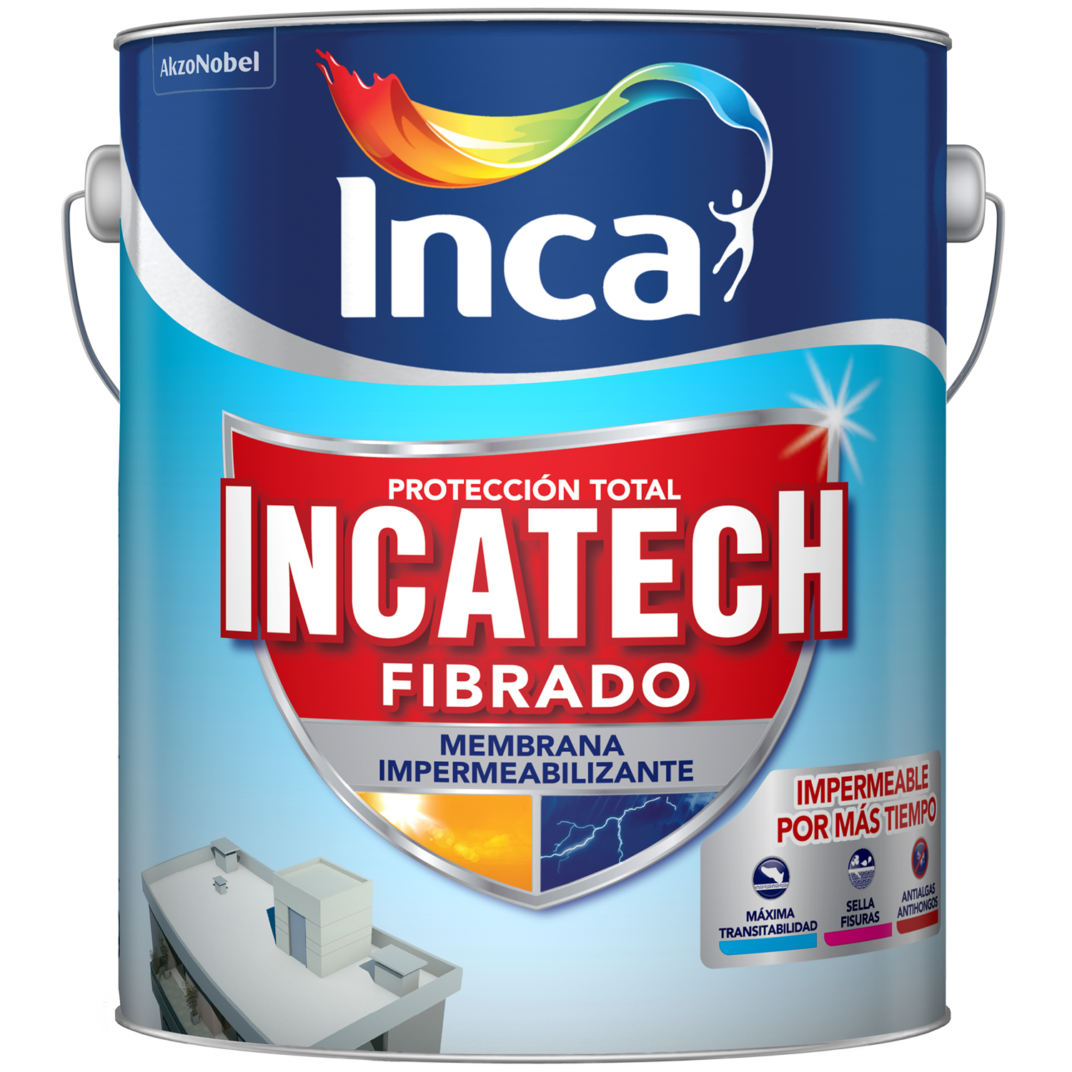 X  20 kg INCATECH TRANSITABLE FIBRADO BLANCO