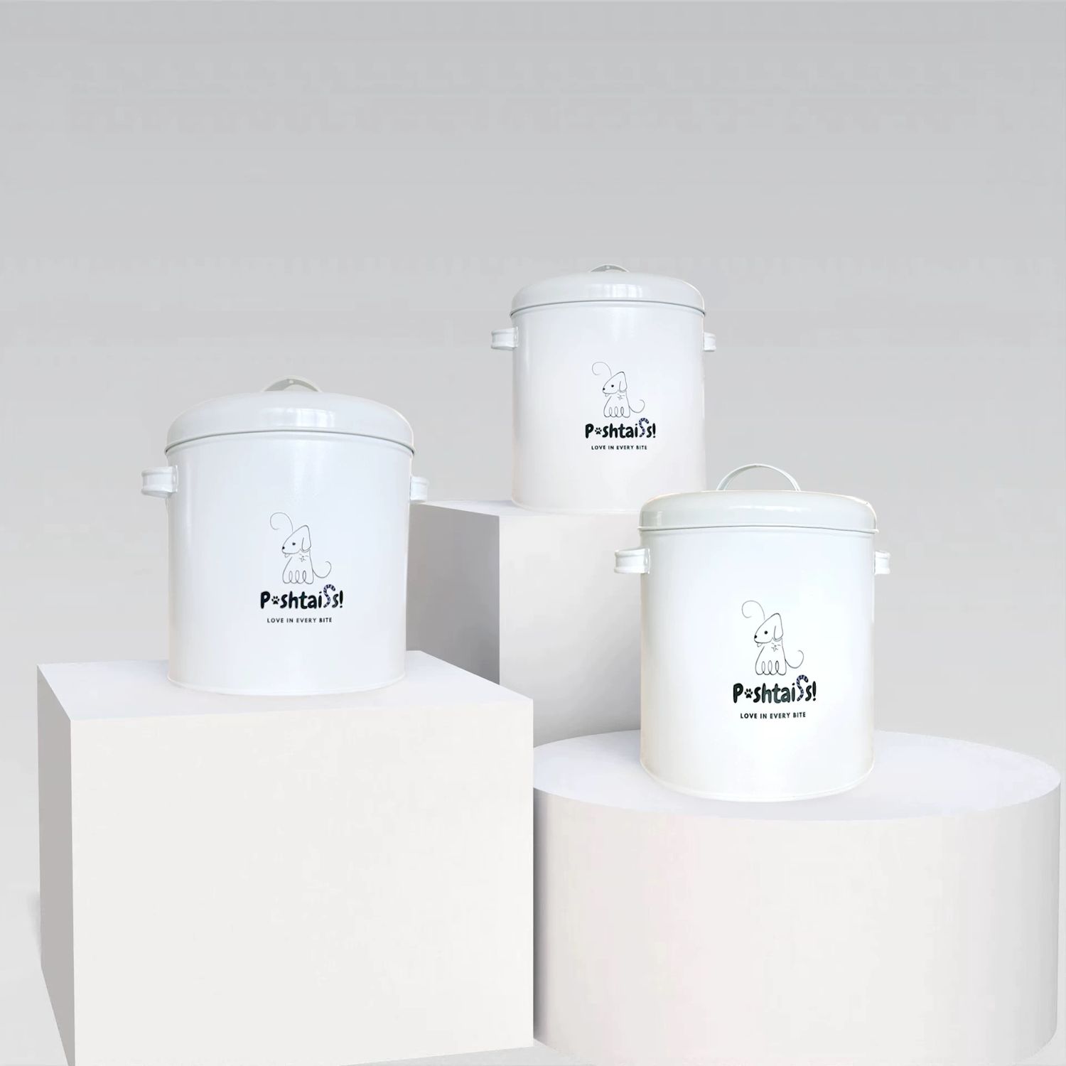 Pet Food Storage Tin