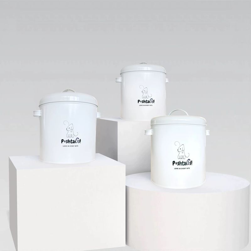 Pet Food Storage Tin