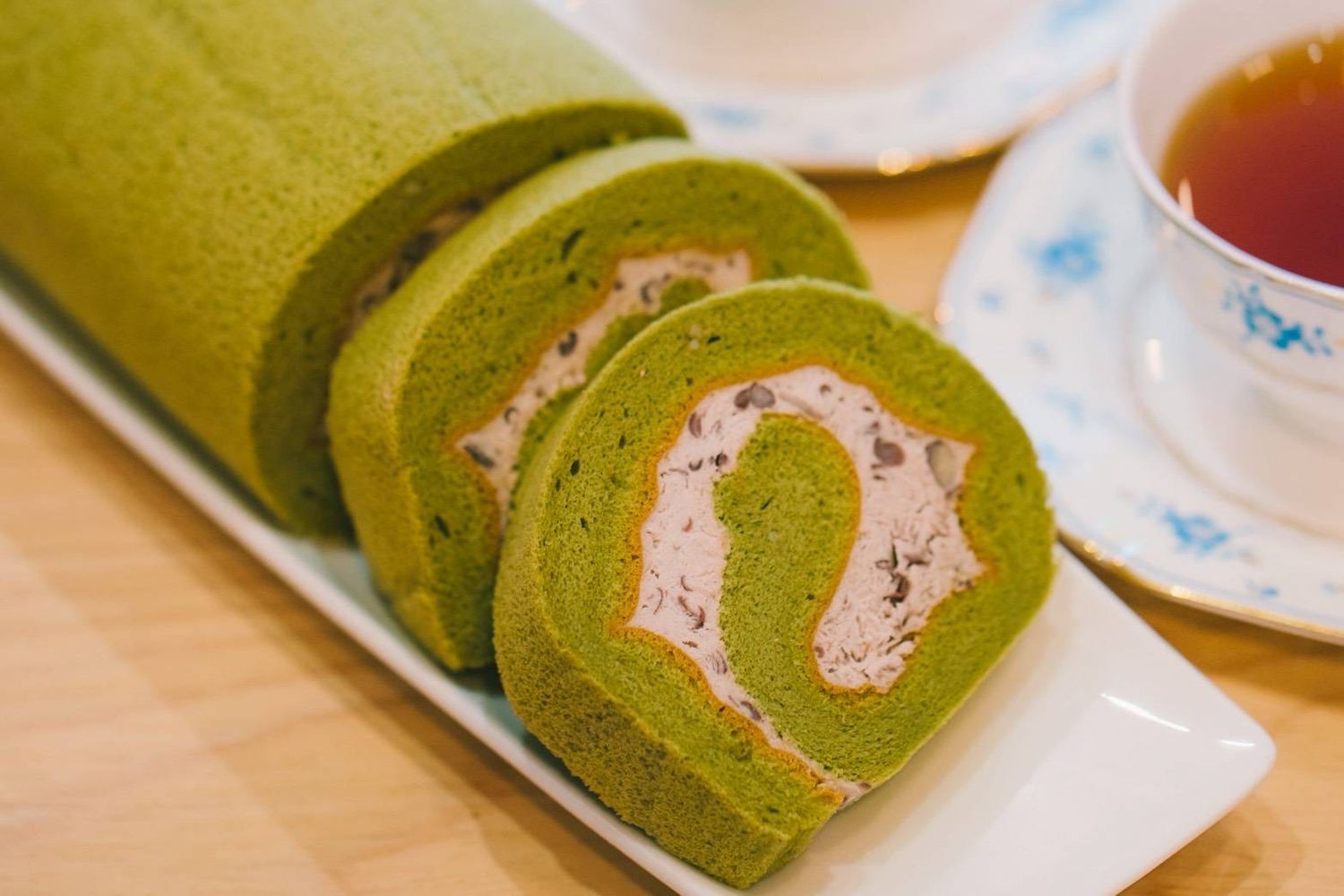218味蕾工坊-抹茶紅豆卷