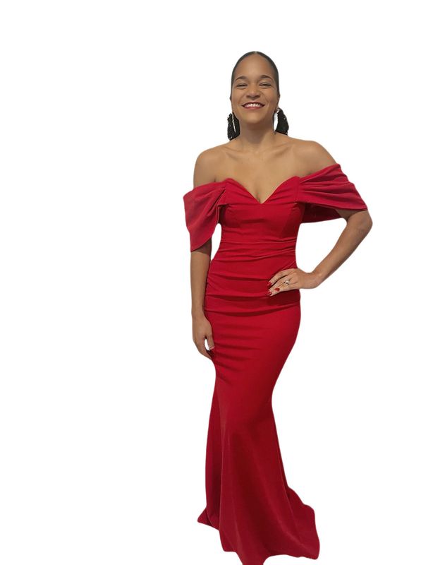 Lady In Red Dress