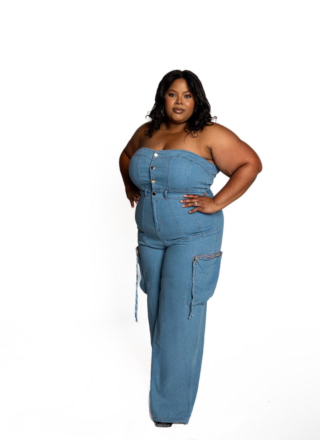 Strapless Jumpsuit