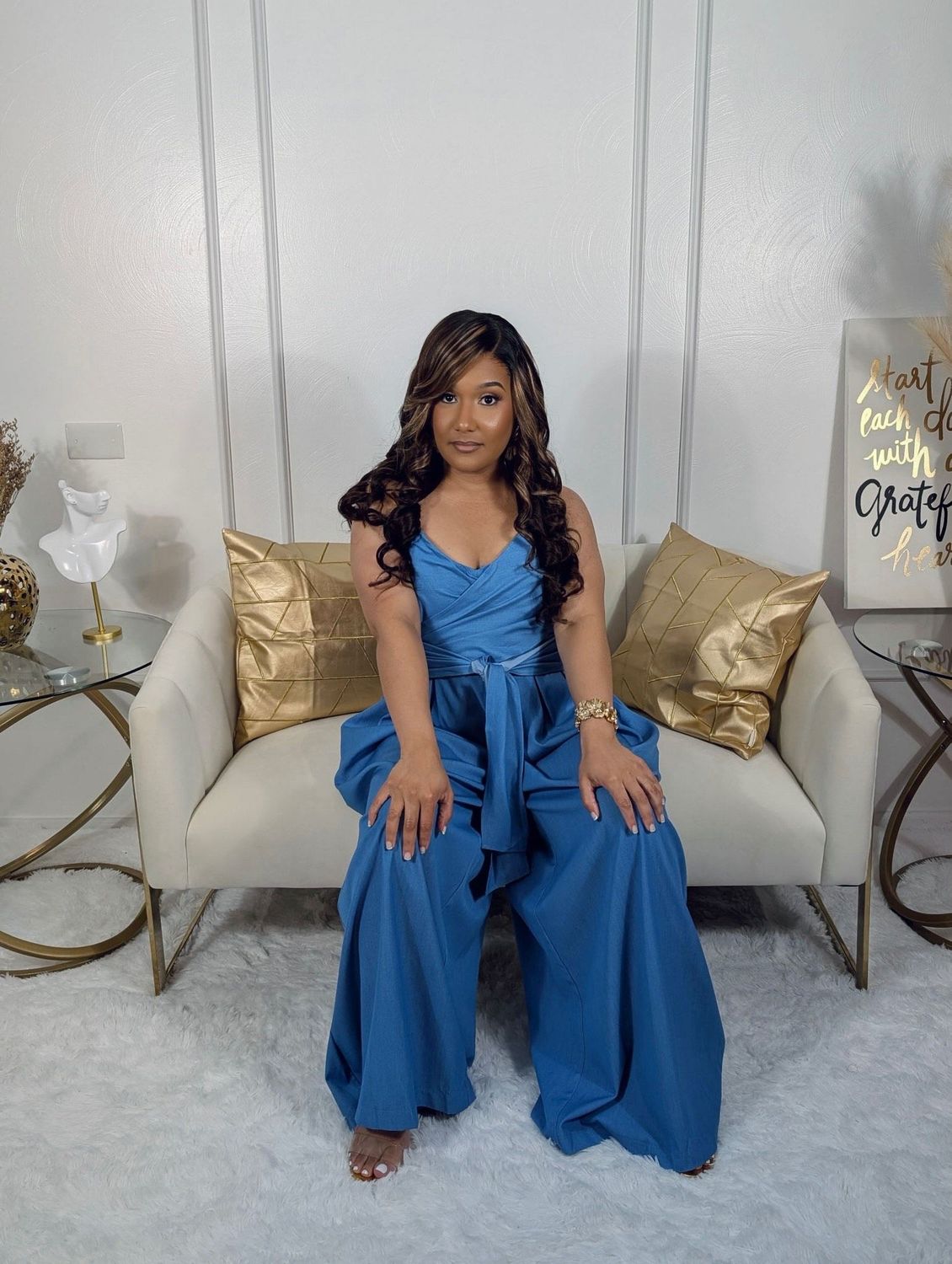 Baggy Denim Jumpsuit