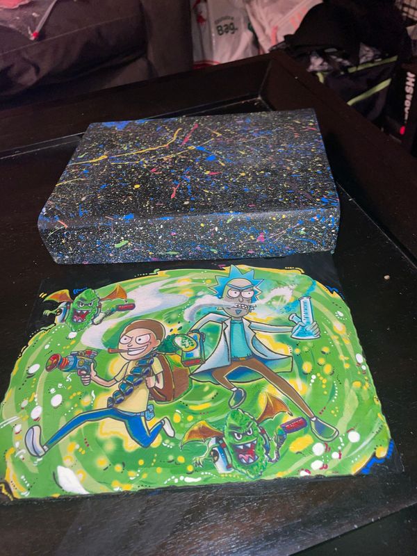 Ricky and Morty stash Box