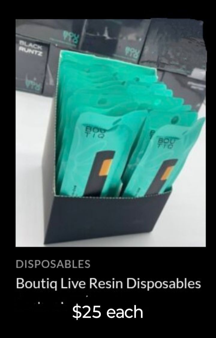 Boutiq live resin Disposable 1g