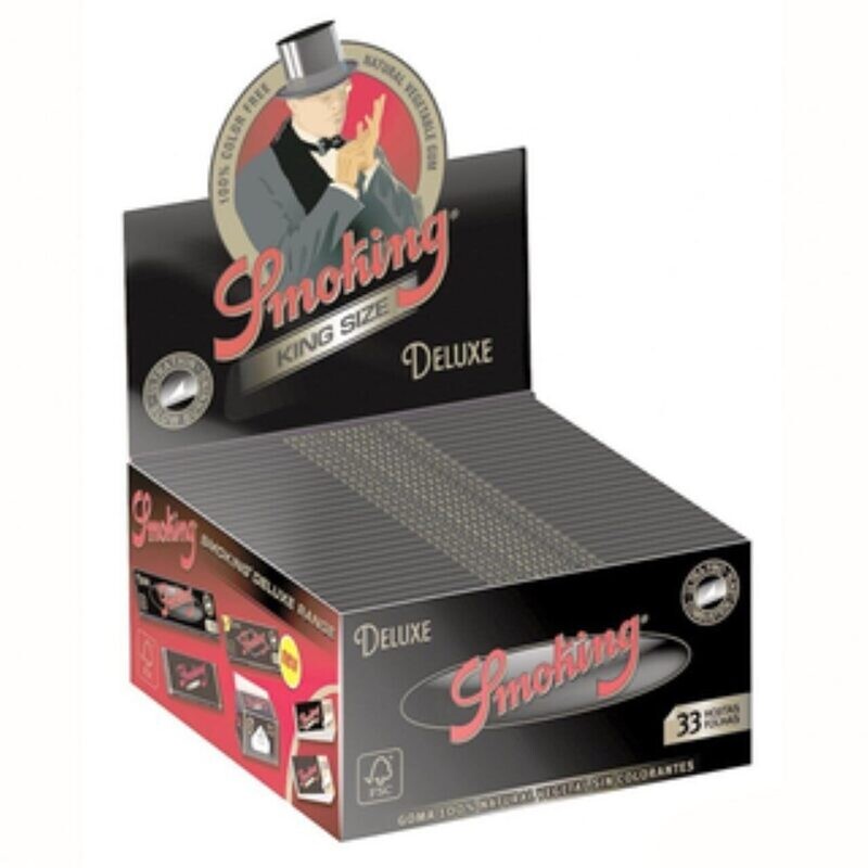 Smoking Deluxe King Size, 33 x 50