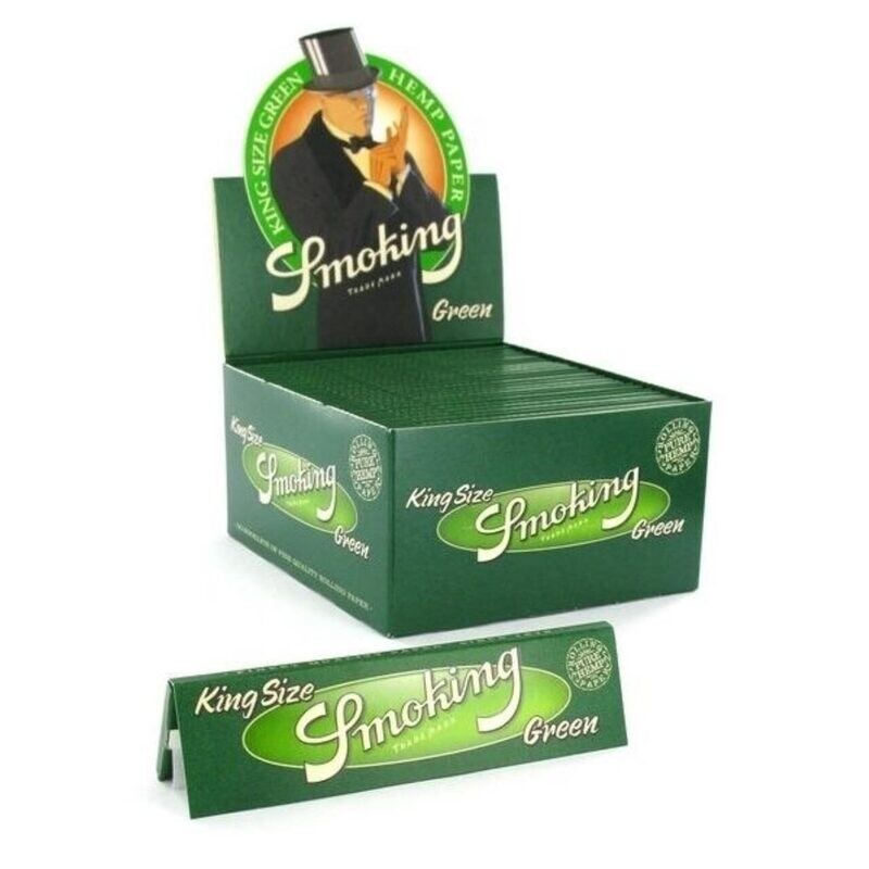 Smoking King Size Green ( 50x33)