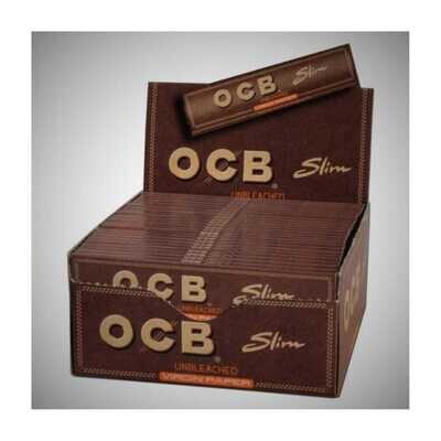 OCB Slim Virgin Unbleached (50x32)