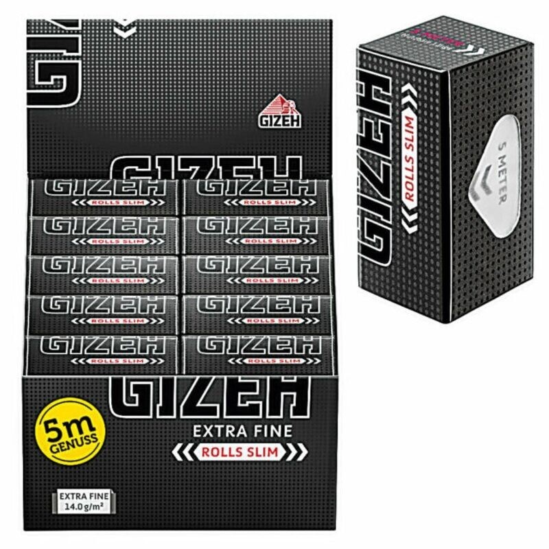 Gizeh Extra Fine Rolls Slim, 20 Rolls