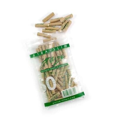 Purize Xtra Slim Aktivkohlefilter 5.9mm 1x 50 Filter, Braun