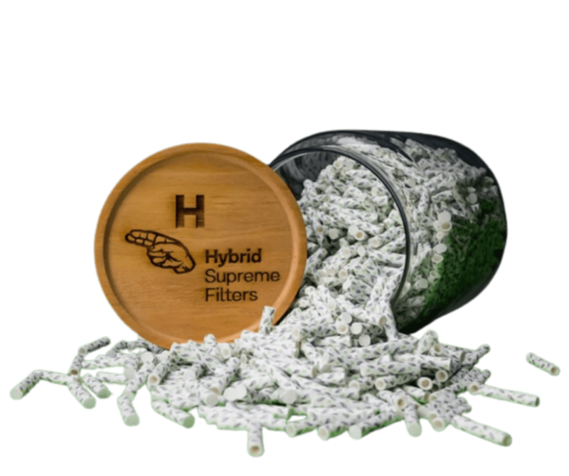 Hybrid Supreme Aktivkohle Filter 1000er Glas - 6.4mm