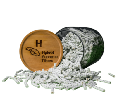 Hybrid Supreme Aktivkohle Filter 1000er Glas - 6.4mm