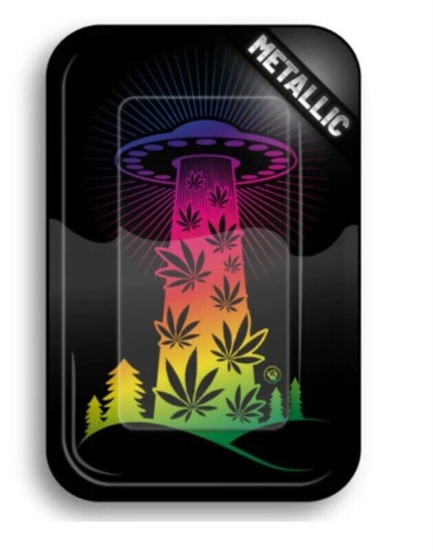 Fire-Flow Rolling Tray, UFO 27.5 x 17.5cm