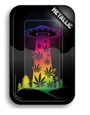 Fire-Flow Rolling Tray, UFO 27.5 x 17.5cm