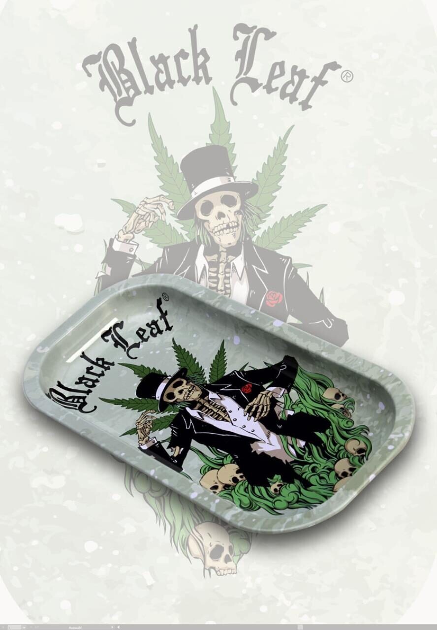 Black Leaf Hempmaster Mixing Tray 206X105X18mm Metall