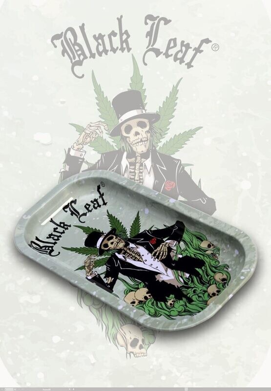 Black Leaf Hempmaster Mixing Tray 206X105X18mm Metall