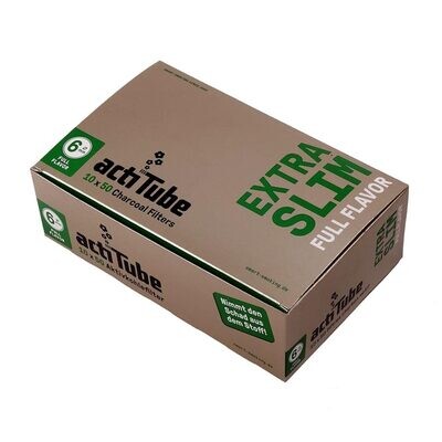 Tune - Aktivkohlefilter Extra Slim 6mm 10 X 50 Stk.