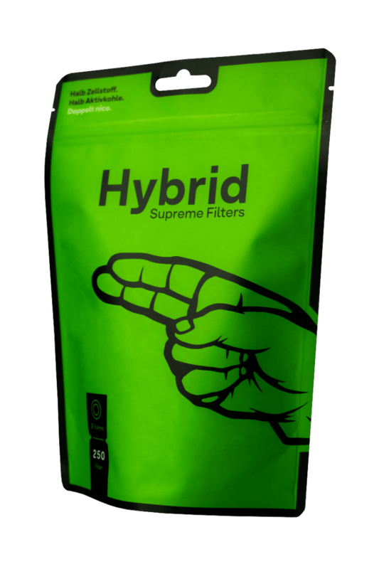 Hybrid Supreme Aktivkohlefilter - 6.4mm 1X250Stk.
