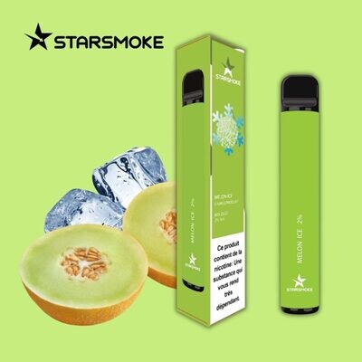 STARSMOKE Melon Ice 800 Puffs 2% Salt Nicotine 1 Stk