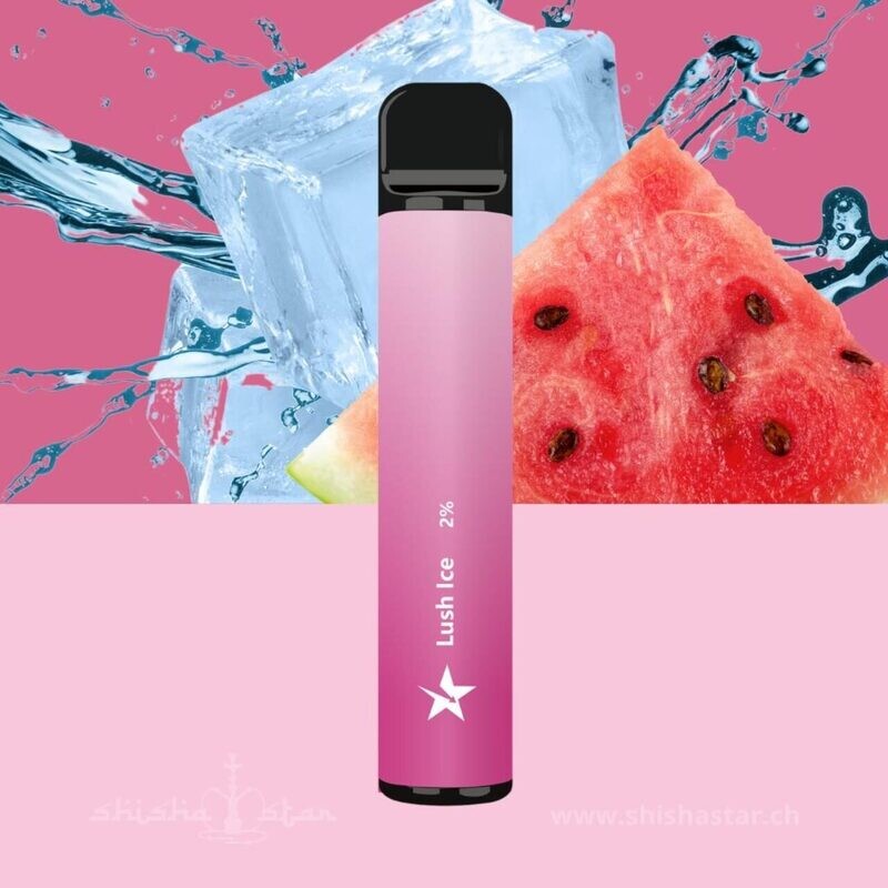 STARSMOKE Lush Ice 2500 Puffs 2% Nic.1 Stk