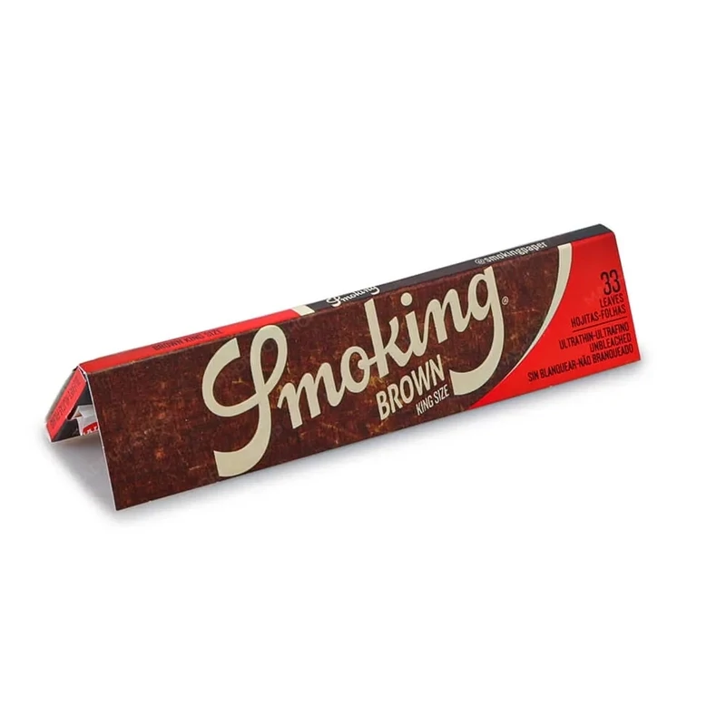 Smoking King Size Brown 
10 Hefte je 33 Blatt