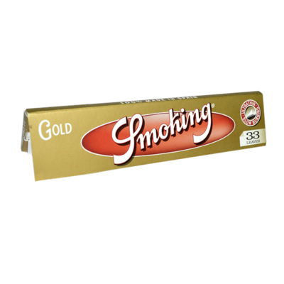 Smoking King Size Gold
10 Hefte je 33 Blatt