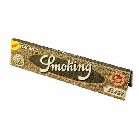 Smoking King Size Organic 
10 Hefte je 33 Blatt