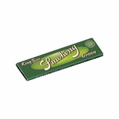 Smoking King Size Green
10 Hefte je 33 Blatt