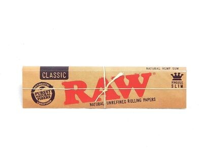 RAW Classic King Size Slim
10 Hefte je 32 Blatt