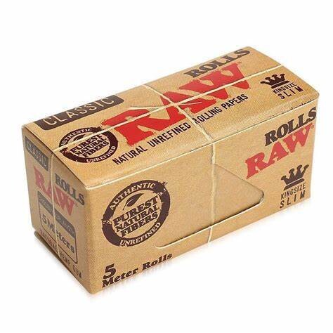 RAW Organic Hemp Rolls King Size
5 Stk. 5 Meter pro Rolle