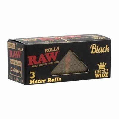 RAW Classic Black Rolls
5 Stk. 3 Meter pro Rolle
