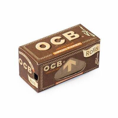 OCB Slim Virgin Rolls Unbleached
5 Stk. 4 Meter pro Rolle