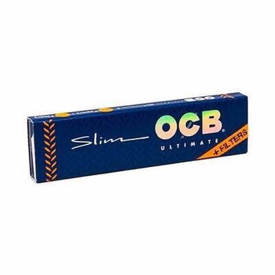 OCB Ultimate Slim + Filter
5 Stk. 32 Blätter pro Pack