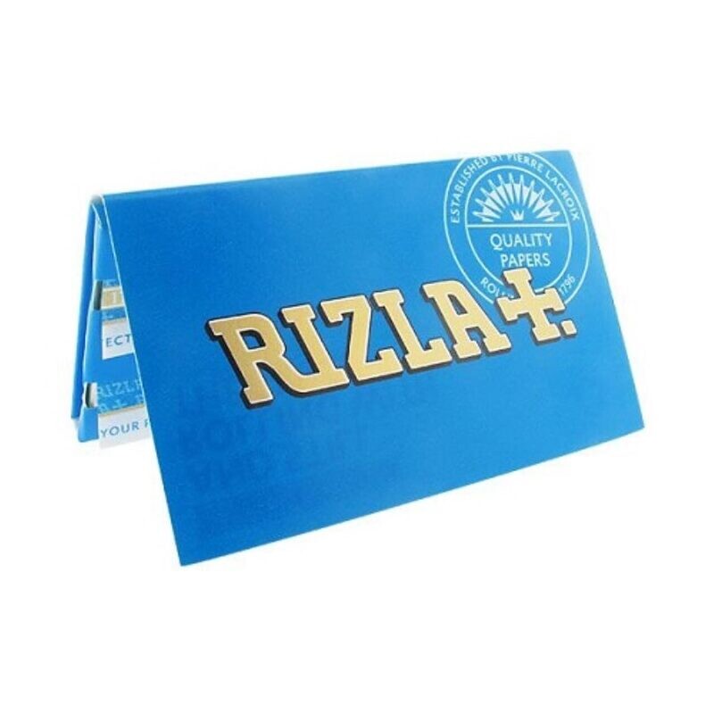 2 X Rizla Blau
5 Pack, 100 Blätter pro Stk.