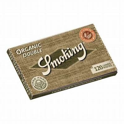 Smoking Double Window Organic
5 Pack, 120 Blätter pro Stk.
