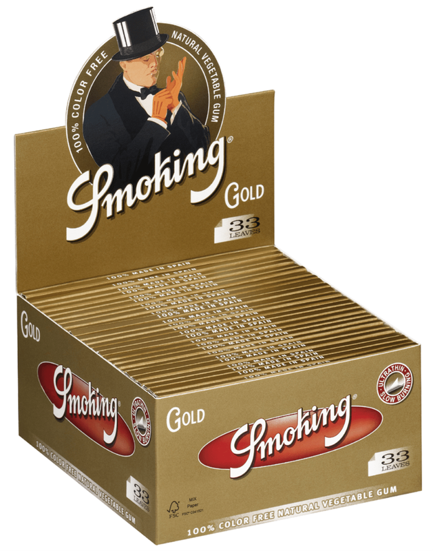 Smoking King Size Gold, 50 x 33