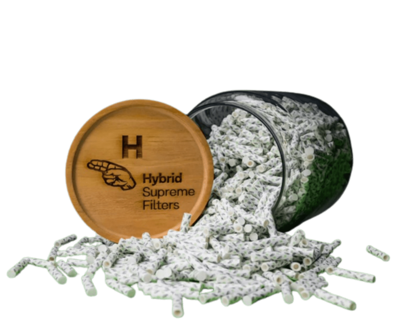 Hybrid Supreme Aktivkohle Filter 1000er Glas - 6.4mm