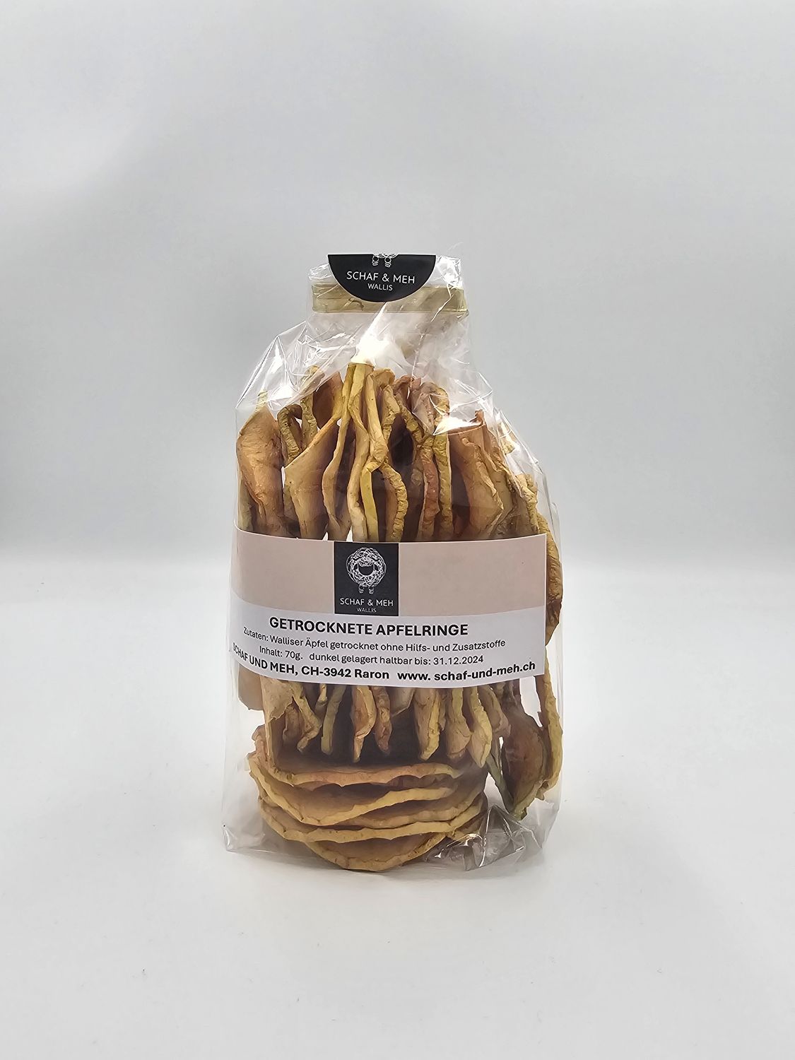 Getrocknete Apfelringe 70g