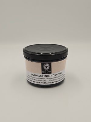 Brombeer-Minze Konfitüre