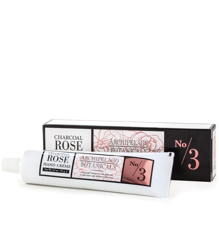 Archipelago Charcoal Rose Hand Creme