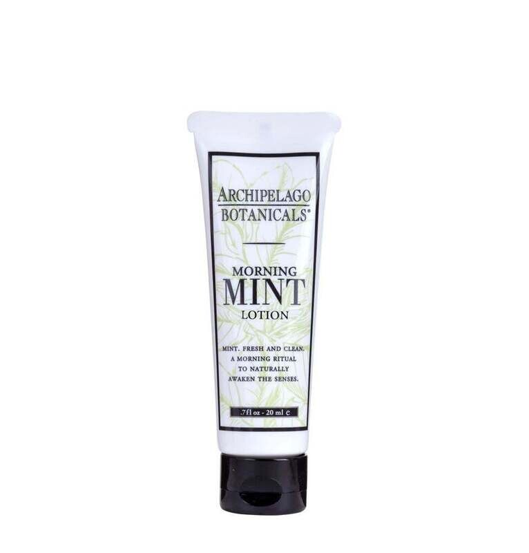 Archipelago Morning Mint Travel Lotion