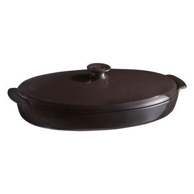 Fish Steamer Charcoal 16x9.5&quot;