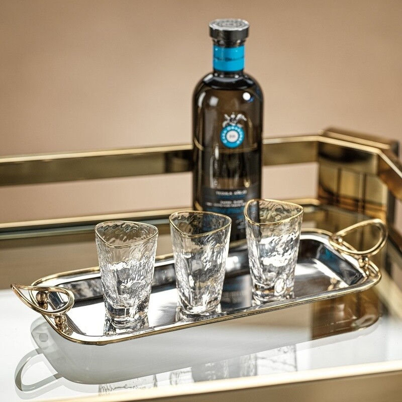 Aperitivo Triangular Shot  Glass