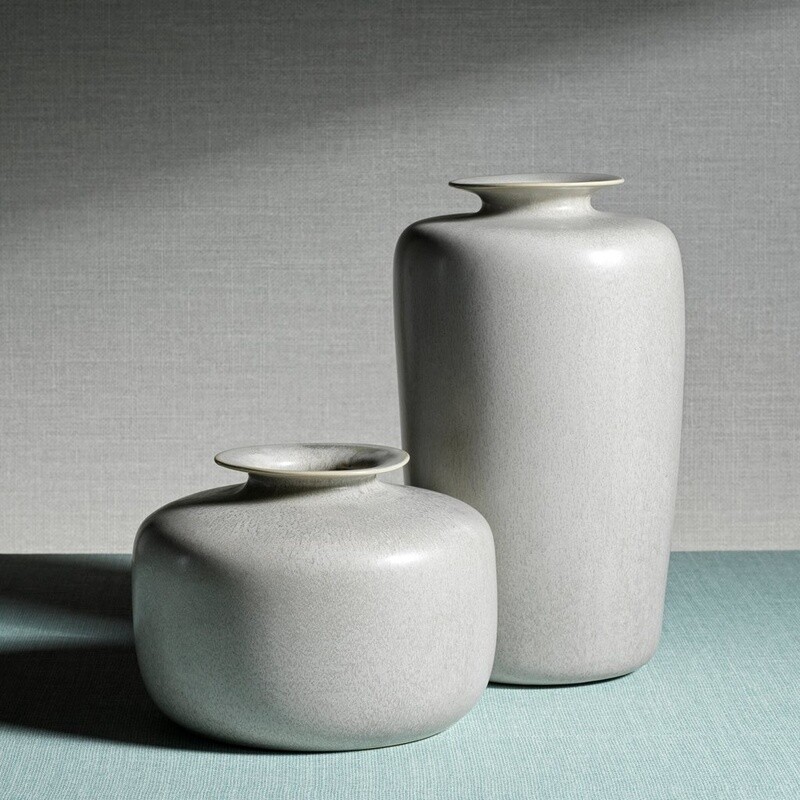 Nagano Stoneware Tall Vase 8.75x15.25