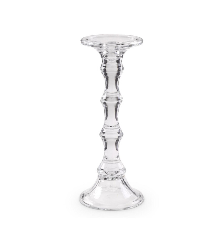 Slender Glass Candleholders, Size: Small