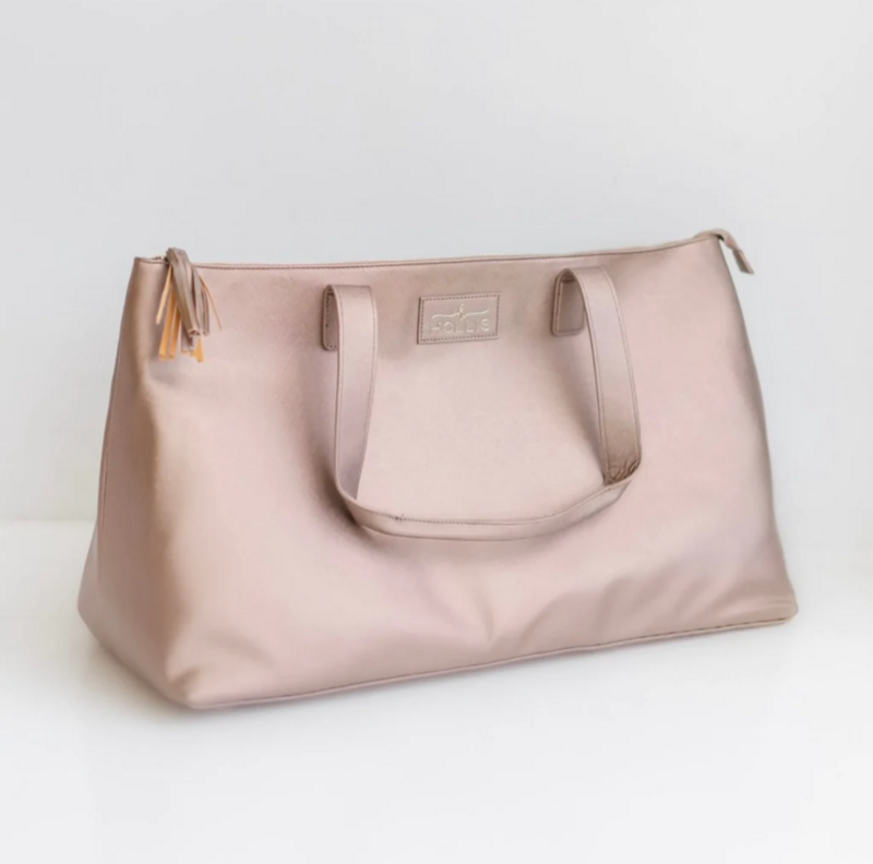 Hollis Slumber Party Overnighter Metallic Mocha