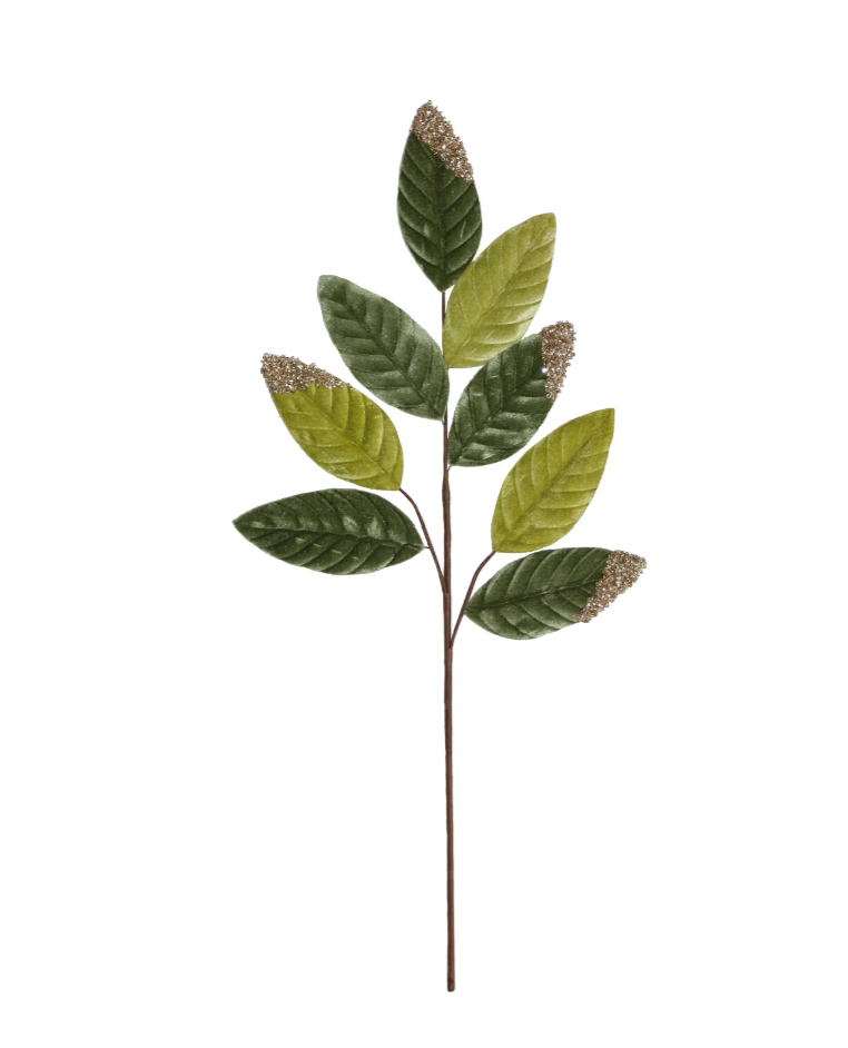 27&quot; Leaf Pick w/Glitter-Green